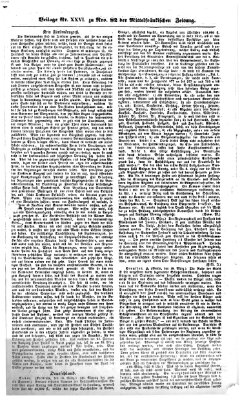 Mittelfränkische Zeitung für Recht, Freiheit und Vaterland (Fränkischer Kurier) Mittwoch 22. März 1848