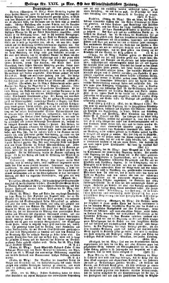 Mittelfränkische Zeitung für Recht, Freiheit und Vaterland (Fränkischer Kurier) Mittwoch 29. März 1848