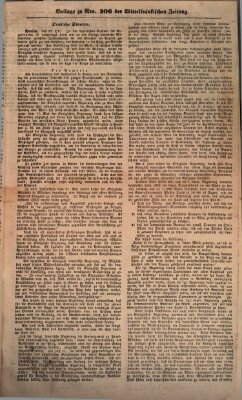 Mittelfränkische Zeitung für Recht, Freiheit und Vaterland (Fränkischer Kurier) Freitag 2. November 1849