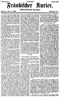 Fränkischer Kurier Mittwoch 16. April 1856