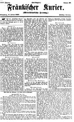 Fränkischer Kurier Freitag 6. Februar 1857