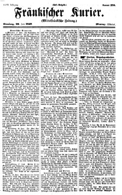 Fränkischer Kurier Montag 20. Juni 1859