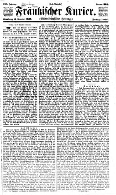 Fränkischer Kurier Freitag 6. November 1863