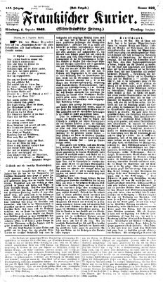 Fränkischer Kurier Dienstag 1. Dezember 1863