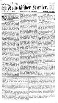Fränkischer Kurier Mittwoch 6. Januar 1864