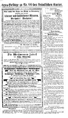 Fränkischer Kurier Freitag 8. April 1864