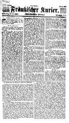Fränkischer Kurier Mittwoch 11. Mai 1864