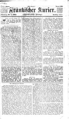 Fränkischer Kurier Samstag 28. Mai 1864