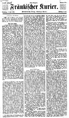 Fränkischer Kurier Freitag 6. Juli 1866