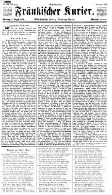 Fränkischer Kurier Mittwoch 8. August 1866
