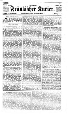 Fränkischer Kurier Dienstag 16. Oktober 1866