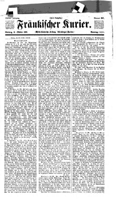 Fränkischer Kurier Sonntag 21. Oktober 1866