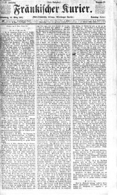 Fränkischer Kurier Sonntag 24. März 1867
