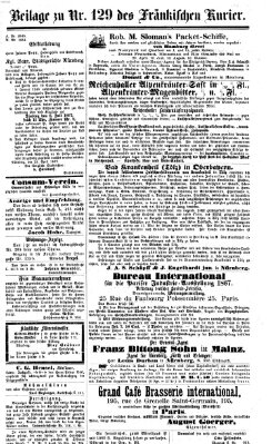 Fränkischer Kurier Freitag 10. Mai 1867