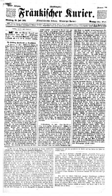 Fränkischer Kurier Montag 22. Juli 1867