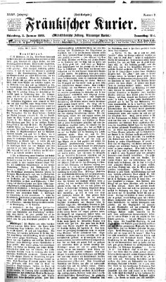 Fränkischer Kurier Donnerstag 2. Januar 1868