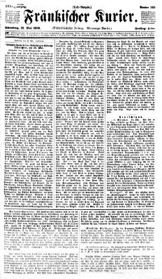 Fränkischer Kurier Freitag 22. Mai 1868