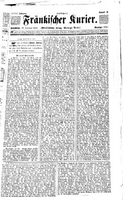 Fränkischer Kurier Montag 18. Januar 1869