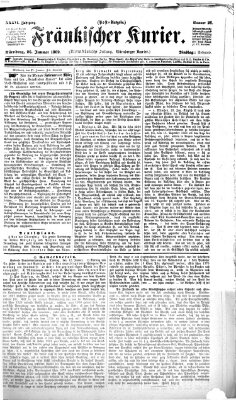 Fränkischer Kurier Dienstag 26. Januar 1869