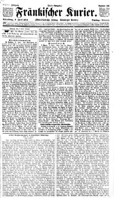 Fränkischer Kurier Dienstag 8. Juni 1869