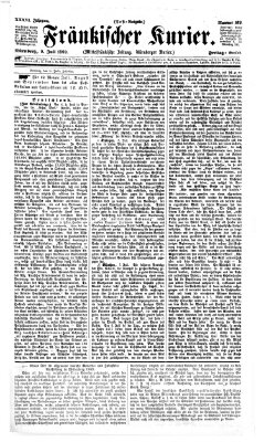 Fränkischer Kurier Freitag 9. Juli 1869