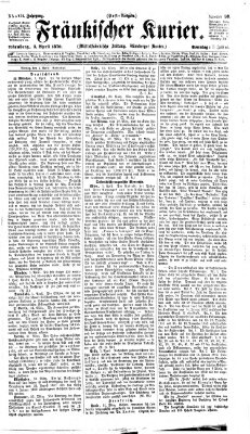 Fränkischer Kurier Sonntag 3. April 1870