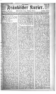 Fränkischer Kurier Dienstag 5. Juli 1870