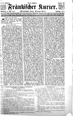 Fränkischer Kurier Freitag 8. Juli 1870