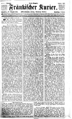 Fränkischer Kurier Samstag 27. August 1870