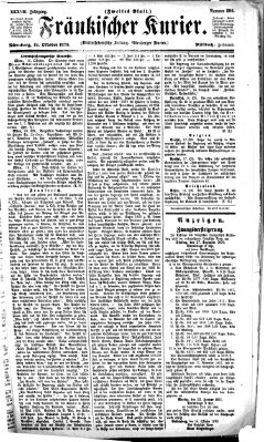 Fränkischer Kurier Mittwoch 19. Oktober 1870