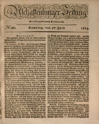 Aschaffenburger Zeitung Samstag 5. Juli 1823