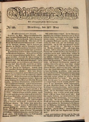 Aschaffenburger Zeitung Montag 21. Mai 1832