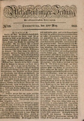 Aschaffenburger Zeitung Donnerstag 30. Mai 1833