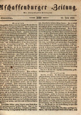 Aschaffenburger Zeitung Donnerstag 16. Juli 1835