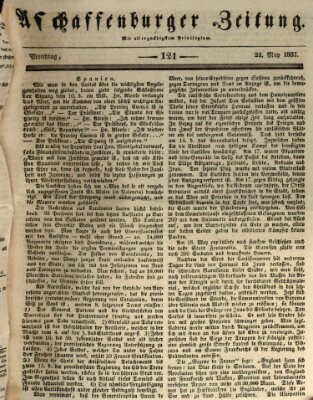 Aschaffenburger Zeitung Montag 22. Mai 1837