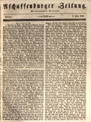 Aschaffenburger Zeitung Freitag 5. Juli 1839