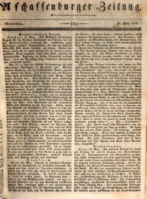 Aschaffenburger Zeitung Samstag 23. Mai 1840