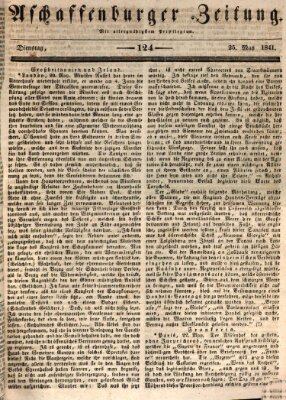 Aschaffenburger Zeitung Dienstag 25. Mai 1841