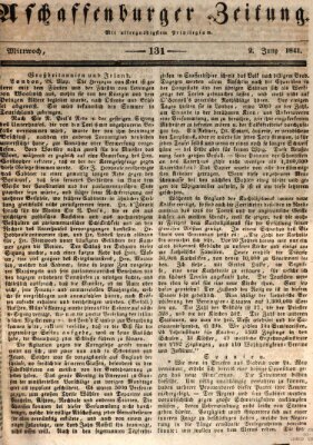 Aschaffenburger Zeitung Mittwoch 2. Juni 1841