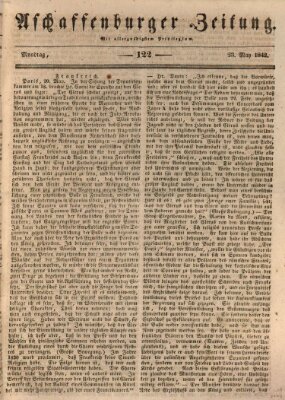 Aschaffenburger Zeitung Montag 23. Mai 1842