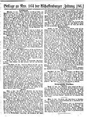 Aschaffenburger Zeitung Mittwoch 13. Juli 1859