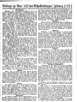 Aschaffenburger Zeitung Mittwoch 12. Oktober 1859