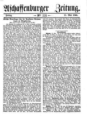 Aschaffenburger Zeitung Freitag 25. Mai 1866