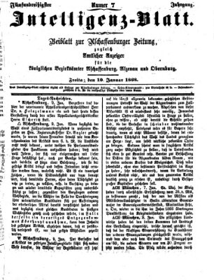 Aschaffenburger Zeitung Freitag 10. Januar 1868