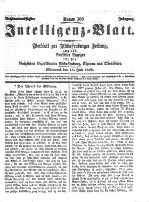 Aschaffenburger Zeitung Mittwoch 14. Juli 1869