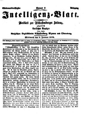 Aschaffenburger Zeitung Mittwoch 5. Januar 1870