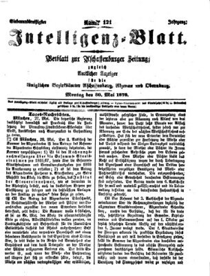Aschaffenburger Zeitung Montag 30. Mai 1870