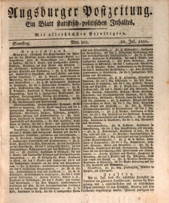 Augsburger Postzeitung