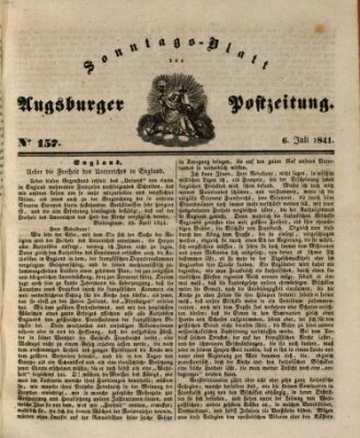 Augsburger Postzeitung Sonntag 6. Juni 1841