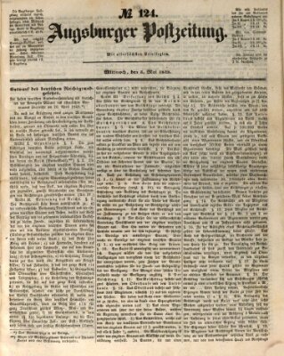 Augsburger Postzeitung Mittwoch 3. Mai 1848